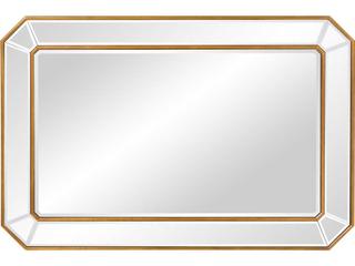 Howard Elliott Leopold Rectangle Wall Mirror