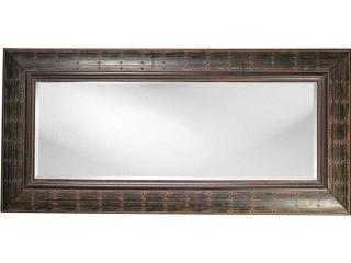 Howard Elliott Pamela French Brown Rectangular Wall Mirror