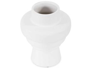 Howard Elliott Zopol Matte White Vase
