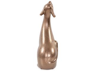 Howard Elliott Brass Hound Sculpture