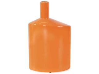 Howard Elliott Valencia Glossy Orange Vase