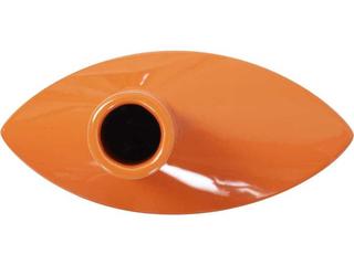 Howard Elliott Valencia Glossy Orange Vase