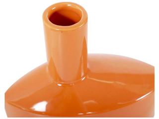 Howard Elliott Valencia Glossy Orange Vase