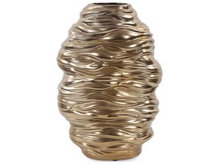 Howard Elliott Ebb Brass Vase