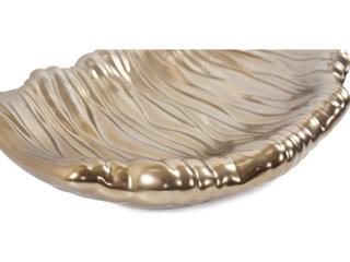 Howard Elliott Ebb Low Brass Serving Tray