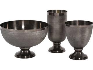 Howard Elliott Smoke Footed Decorative Bowl