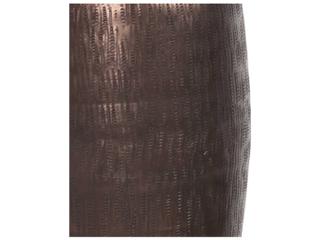Howard Elliott Textured Copper Pinched Top Globe Vase