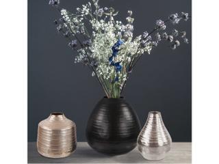 Howard Elliott Chiseled Champagne Bell Vase