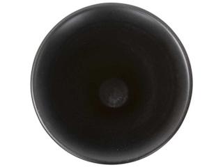 Howard Elliott Hammered Matte Black Em Dash Flared Trumpet Vase