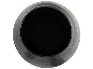Howard Elliott Golden Thread Black Cask Vase