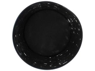 Howard Elliott Black Gold Cylindrical Candle Holder