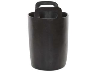Howard Elliott Zara Ebony Oval Wine Bucket