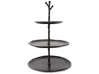 Howard Elliott Zara Three Tiered Contemporary Display Stand