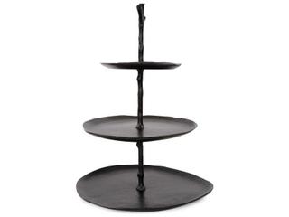 Howard Elliott Zara Three Tiered Contemporary Display Stand