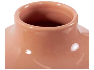 Howard Elliott Richland Embossed Peach Vase