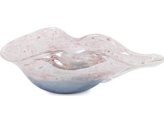 Howard Elliott Luna Rose Pink Azure Blue Decorative Bowl