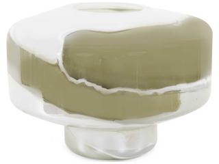 Howard Elliott Malin Sage Green White Vase