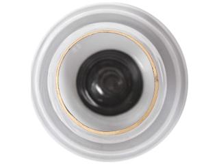 Howard Elliott Vector Black Gold Torpedo Vase