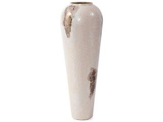 Howard Elliott Petrini Enamel Brown Vase