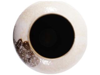 Howard Elliott Petrini Enamel Brown Vase