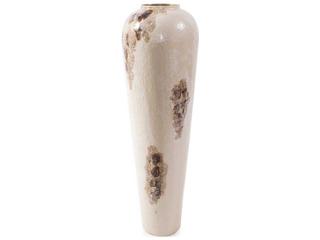 Howard Elliott Petrini Enamel Brown Vase