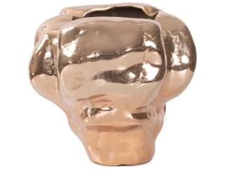 Howard Elliott Teresina Gold Aluminum Vessel