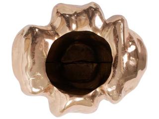 Howard Elliott Teresina Gold Aluminum Vessel