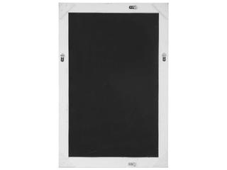 Howard Elliott George Matte White Rectangular Wall Mirror