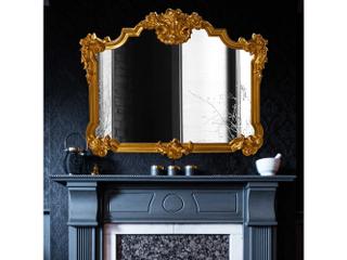 Howard Elliott Avondale Gold Leaf Wall Mirror