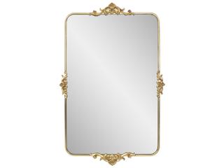 Howard Elliott Wanstead Park Gold Rectangular Wall Mirror