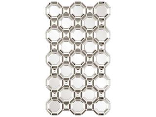 Howard Elliott Crawford Silver Wall Mirror