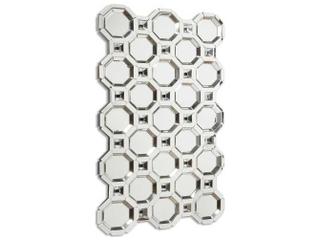 Howard Elliott Crawford Silver Wall Mirror
