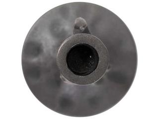 Howard Elliott Matte Black Crooked Branch Candlestick