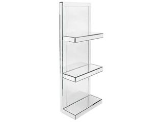Howard Elliott Mirrored Silver Rectangular Wall Mirror