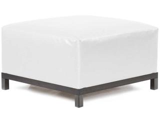Howard Elliott Axis Atlantis Ottoman in White