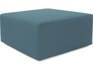 Universal Seascape 36-Inch Square Sunbrella Fabric Ottoman in Turquoise