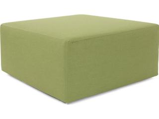 Howard Elliott Outdoor Universal Seascape Moss Fabric Cushion Ottoman