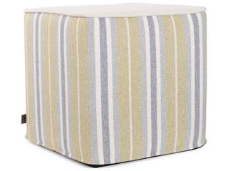 No Tip Dune Moss Olefin Fabric Cushion Ottoman