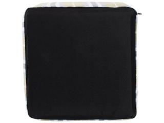 Howard Elliott Outdoor No Tip Dune Moss Fabric Cushion Ottoman
