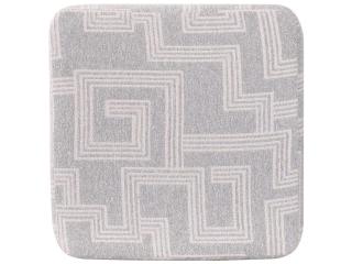 Howard Elliott Outdoor No Tip Syros Fog Fabric Cushion Ottoman