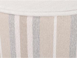 Howard Elliott Outdoor No Tip Dune Sand Fabric Cushion Ottoman