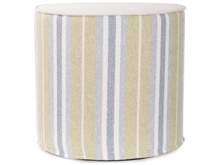 Dune No Tip 36-Inch Olefin Fabric Ottoman in Moss