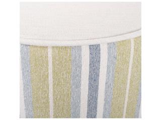 Howard Elliott Outdoor No Tip Dune Moss Fabric Cushion Ottoman