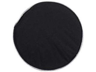 Howard Elliott Outdoor No Tip Syros Fog Fabric Cushion Ottoman