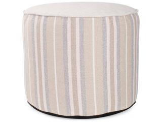 Howard Elliott Dune Sand Fabric Outdoor Ottoman