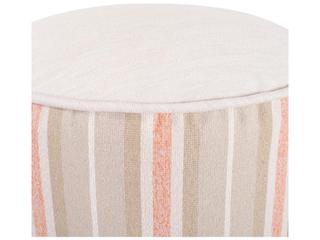 Howard Elliott Outdoor Dune Terra Fabric Cushion Ottoman