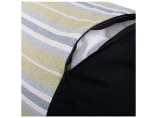 Howard Elliott Outdoor Dune Moss Fabric Cushion Ottoman