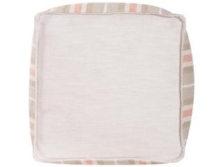 Howard Elliott Outdoor Dune Terra Fabric Cushion Ottoman