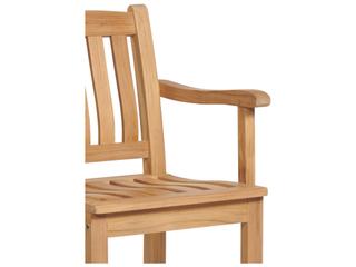 HiTeak Oasis Wood Teak Bar Stool