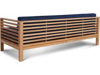 HiTeak Summer Wood Navy Teak Cushion Sofa